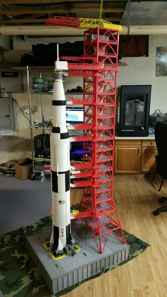 Rampa Di Lancio Saturn V Lego